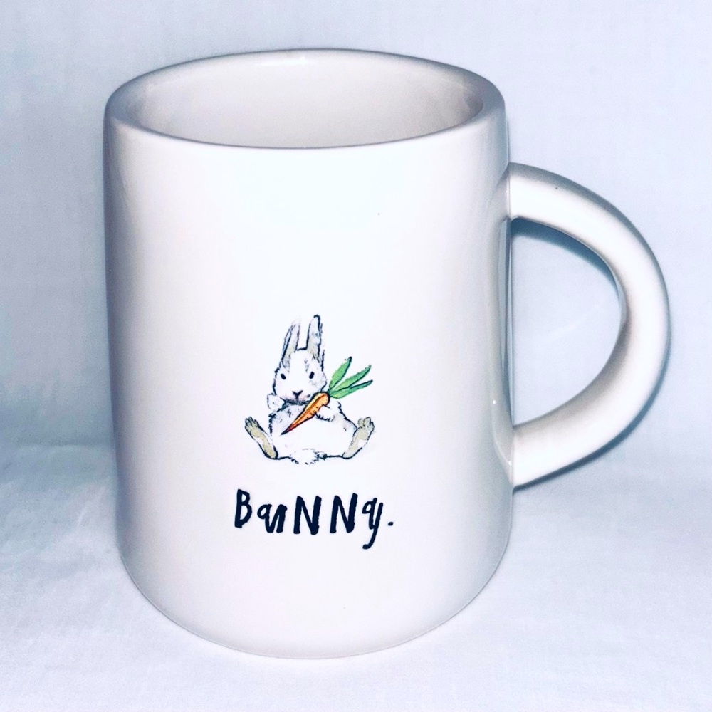 Rae Dunn Magenta Easter Mug Bunny Rabbit Artisan Collection